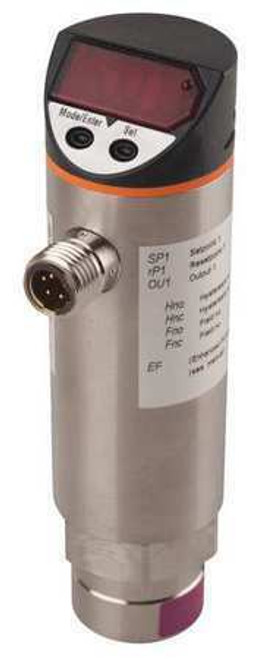 Ifm Pn4229 Compound Digital Pressure Switch, Spst, -30 In Hg Vac To 30 In Hg