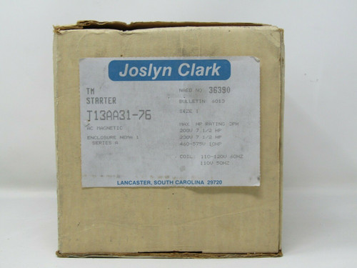 T13Aa31-76 Joslyn Clark Tm Starter