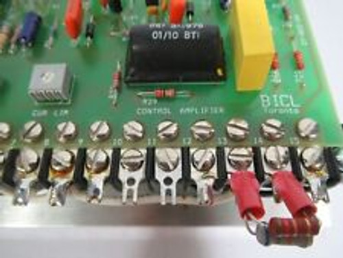 Bicl B200 Motor Control Amplifier 115/230Vac 90/180Vdc 15A 100/200Vfld