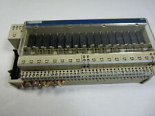 Telemecanique Abe7-P16T214 Output Module W/Relays 16-Channel