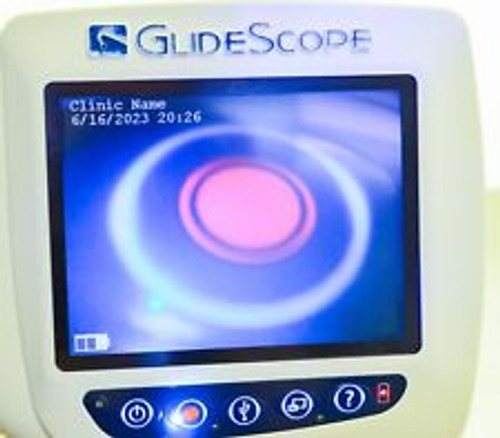 Verathon Glidescope Avl W/ 0570-0306 1-2 Pediatric Baton & Power Supply