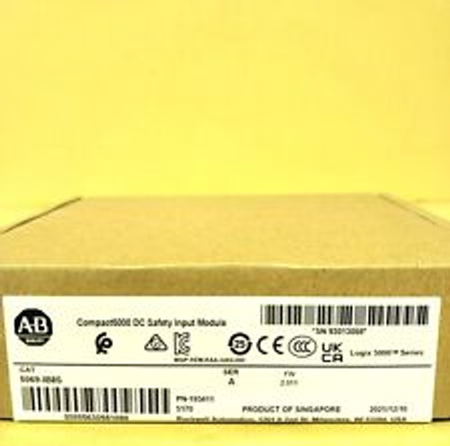 Allen Bradley 5069-Ib8S Compact 5000 Dc Safety Input Module