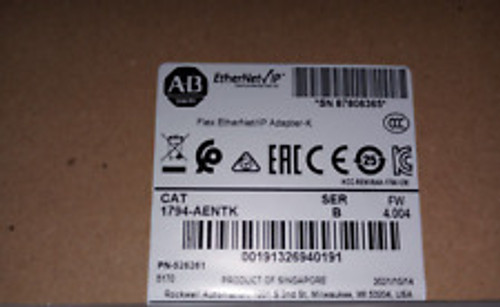 1794-Aentk Allen Bradley Ethernet Adapter Module