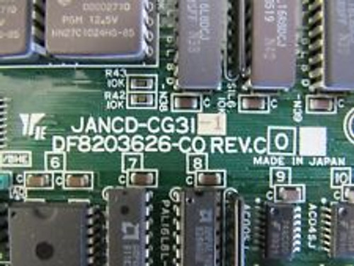 Yaskawa Circuit Board Jancd-Cg31-1 Df8203626-C0 Rev C0 Jancd-Cg31/24