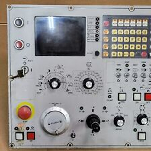 Yasnac Control Panel Jznc Gop 32 W/ Board Jancd-Gsp10, From Mori Seiki Sl-2