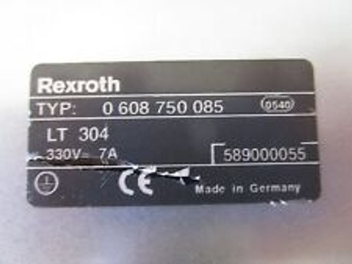 Rexroth Lt304 / 0 608 750 085 Servo Amplifier Module Unit