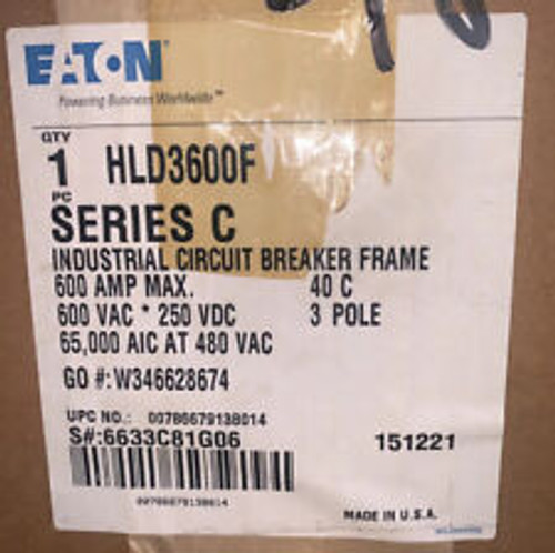 Eaton / Cutler Hammer Hld3600F Frame