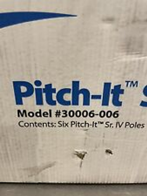 Sharps 30006-006 Pitch It Sr Aluminum Iv Stand 6 Pack