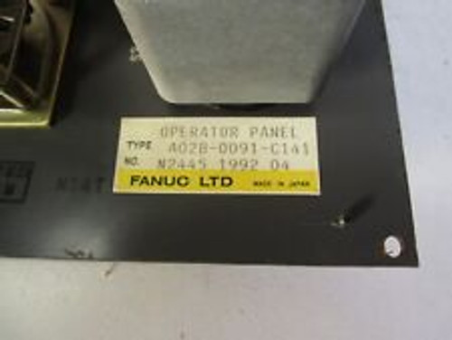 Fanuc A02B-0091-C141 Operator Panel