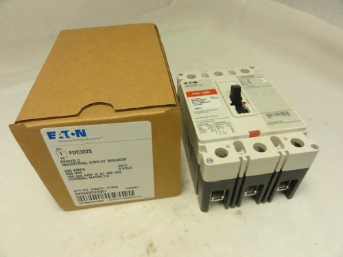 Eaton Fdc3225 Circuit Breaker, 225A, 600Vac, 3P