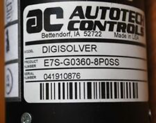 Autotech Controls E7S-G0360-8Poss E7Sg03608Poss Digisolver Nema 13