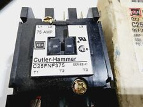 Cutler Hammer C25Fnf375B Definite Purpose Contactor