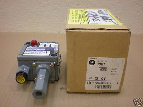 Allen Bradley 836T-T263Jx23X15 Pressure Control Switch Series A
