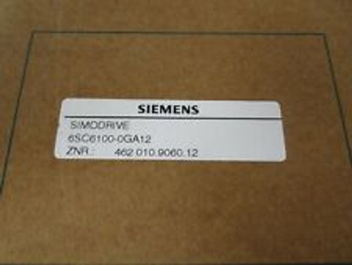 Siemens 6Sc6100-0Ga12 6Sc6100-Oga12