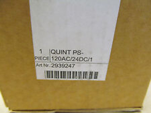 Phoenix Contact Quint-Ps-120Ac/24Dc/1 Quintps120Ac24Dc1 Power Supply