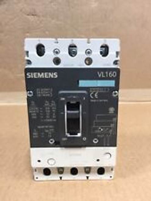 Siemens 3Vl2716-3De33-0Aa0 160 A Breaker Vl160