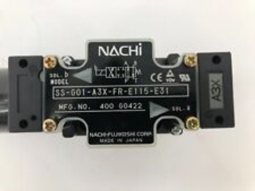 Nachi Ss-G01-A3X-Fr-E115-E31 Solenoid Valve