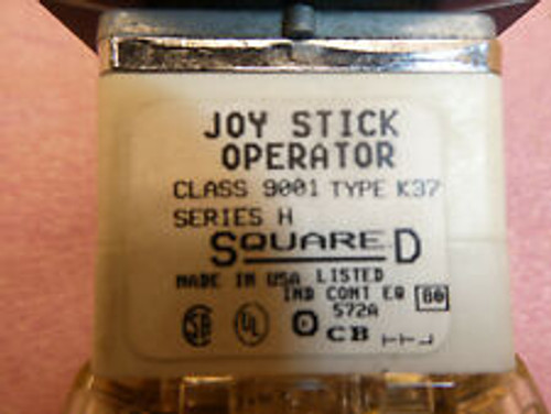 Sqaure D 9001K37 Joystick Operator W/2 Ka1 Contact Blocks