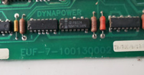 Dynapower Controller Board Eur-7-100130002 Ep66F Eu-10013Frev-B 94V0 0604