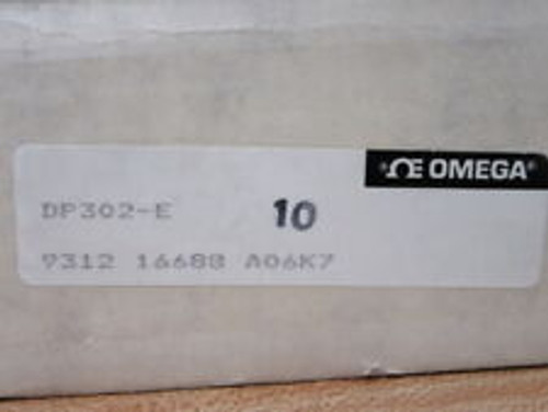 Omega Dp302-E Panel Transducer Meter Dp302E