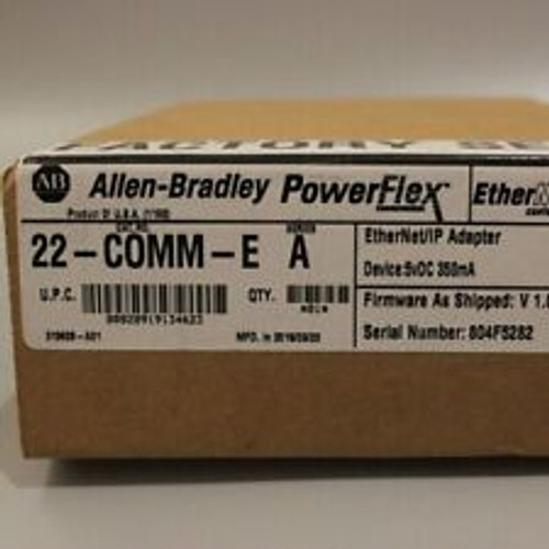 Allen-Bradley 22-Comm-E Ser A Powerflex Ethernet/Ip Comm Adapter Ab