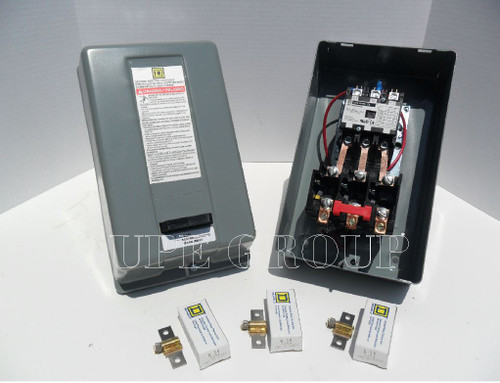Square D Magnetic Motor Starter Control 3 Phase 110V 40 Amp 8911Dpsg43V02