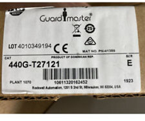 Allen Bradley 440G-T27121 Guardmaster Tls-Gd2 Safety Interlock Switch