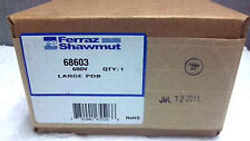Ferraz Shawmut 3P Copper Power Distribution Block 68603 68603