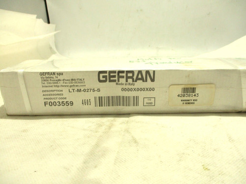 Gefran Lt-M-0275-S Transducer 275 Mm Stroke