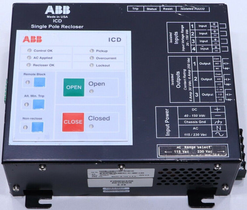 Abb 12A00802G04 Icd Single Pole Recloser