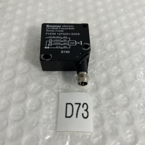 Baumer Photoelectric Sensor Ch-8500 Fhdm 12P5001/S35A
