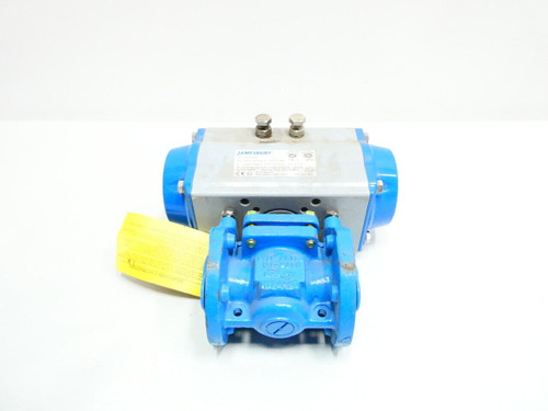 Flowserve 1-T4E-11C11D033Nw Flanged Pneumatic Plug Valve 150 1In