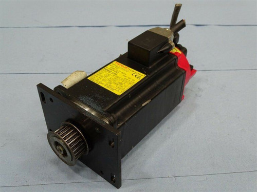 Fanuc 2/2000, A06B-0372-B075, Ac Servo Motor, No. C002F5244, 120V, 2.5A,