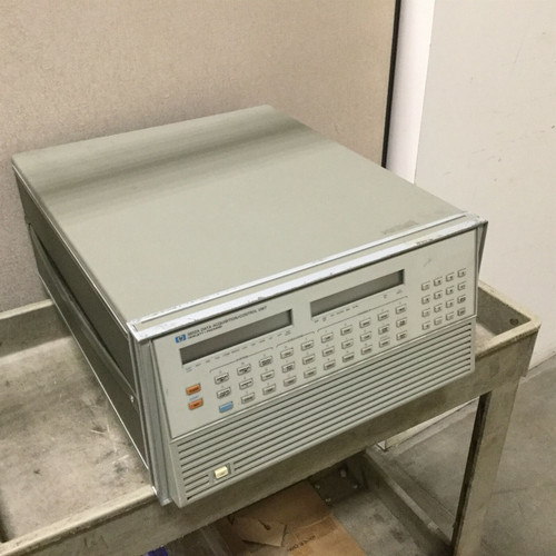 Hewlett Packard 3852A Data Acquisition Control Unit, 44702B Voltmeter Module