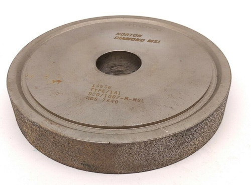 Norton Diamond Msl 14546 Grinding Wheel, Diameter 6", Width 1", Id 1 1/4"