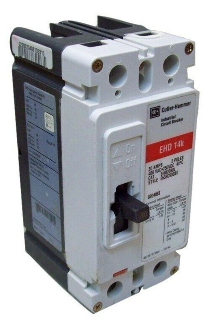 Cutler Hammer Ehd2100 N 100A 480V 2P