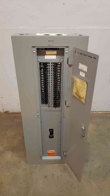 Nqod Square D 225A 208Y/120 Breaker Panelboard With Main