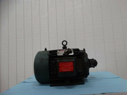 Reliance P18G3395D A-C Motor 3Hp 230/460V 3Ph Fr:L0182T 7.6/3.8A 1755Rpm 60Hz