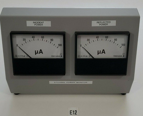 Yokogama M2075A Idx 12885 Ma Etching Power Monitor Meter