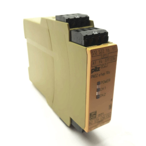 Pilz Pnoz E1Vp 10/ 24Vdc 1So 1So T Safety Relay 2X Inputs 2X Digital Out 24Vdc