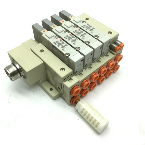 Smc (4X) Sv3100R-5Fu Solenoid Valves External Pilot, 0.25-0.7 Mpa 2-Pos 5-Port