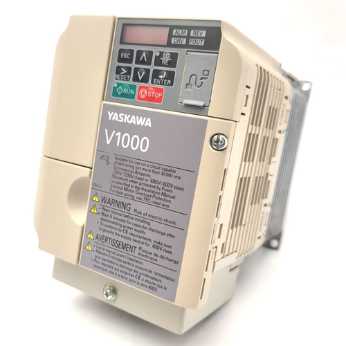 Yaskawa Cimr-Vu4A0005Faa Variable Frequency Drive 3Hp, 380-480Vac, 5.9A, 0-400Hz