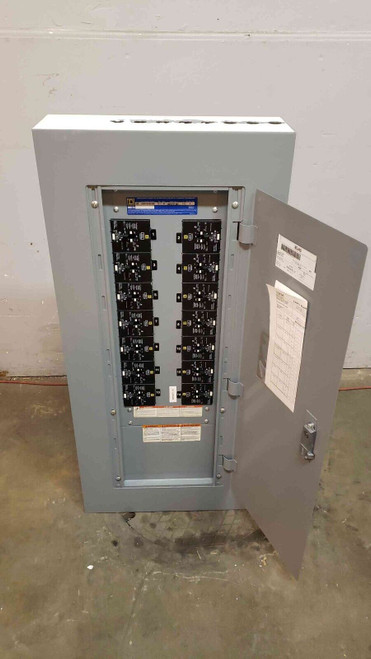 Square D 150A Nf Panelboard 480V 14 Breakers Egb34015