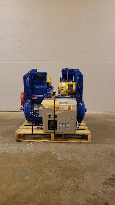 Quincy Air Compressor Bmqts3Qcbdt '14 Dual 1.5Hp Motor