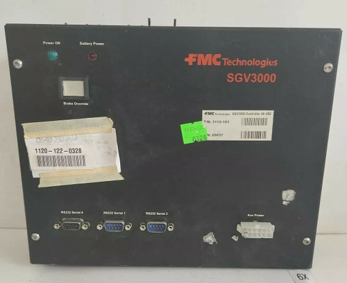 Sgv3000 - Fmc Technologies - Controller Industrial No Hassle