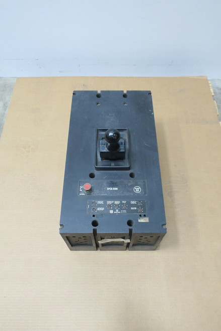 Westinghouse Spcb-2000 Molded Case Circuit Breaker 3P 2000A Amp 600V-Ac