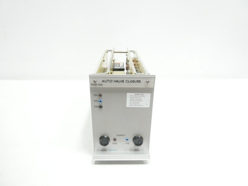 Versatile Rp50-303 Auto-Valve Closure Module