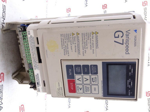 Yaskawa Cimr-G7C23P7 General Purpose Inverter No Cap