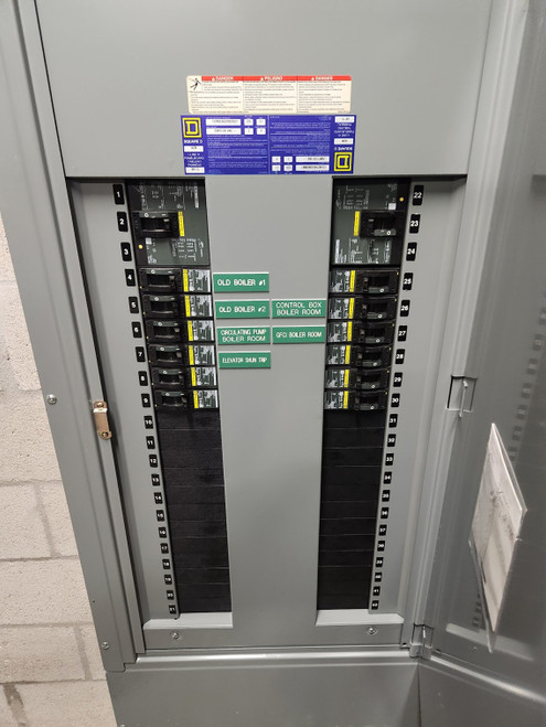 Square D I-Line 225A Panelboard 208Y/120V With 14 Installed Breakers