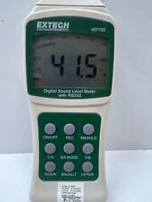 Extech Instruments 407750 Digital Sound Level Meter With Rs232